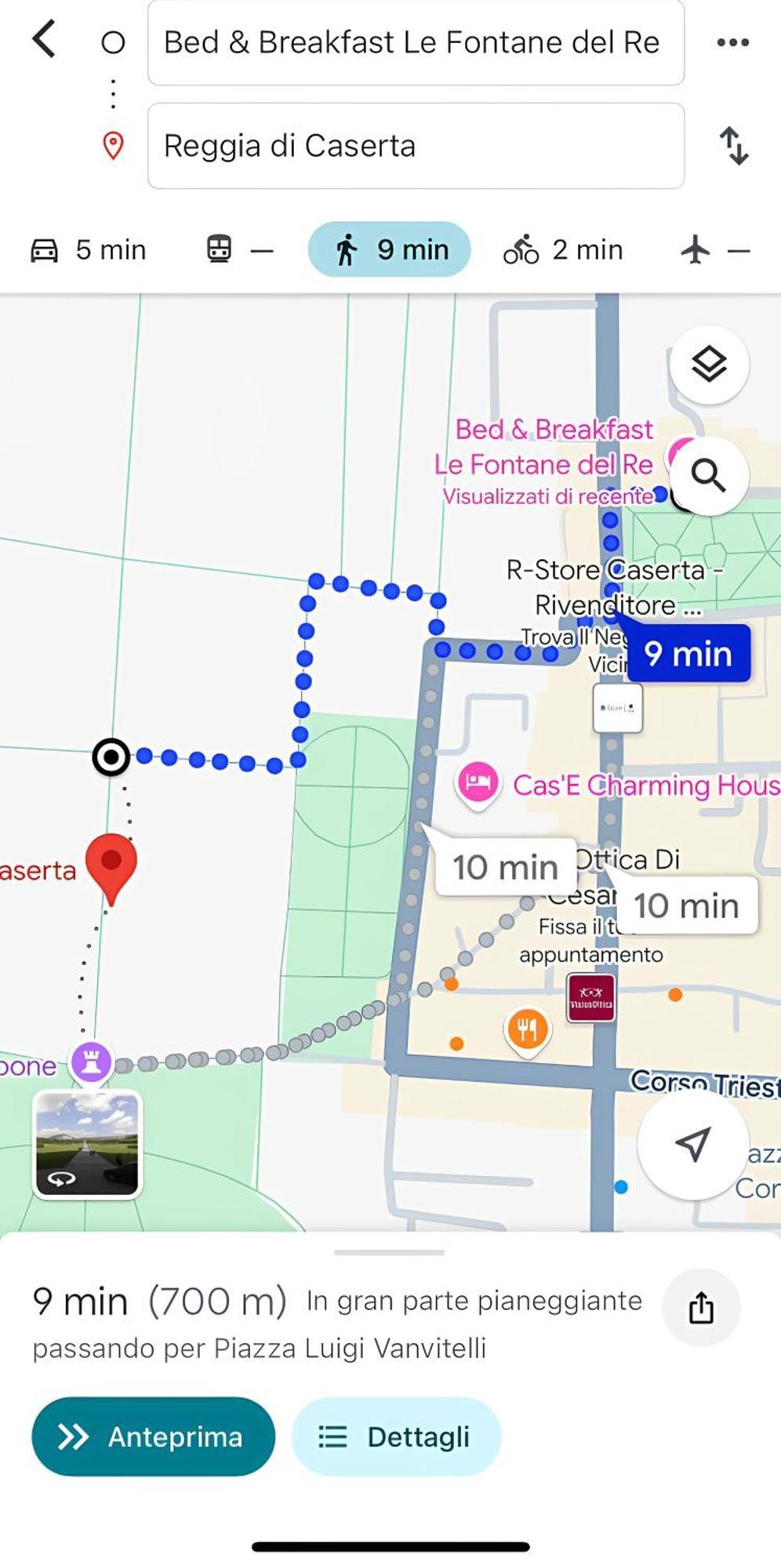 Bed & Breakfast Le Fontane Del Re Caserta